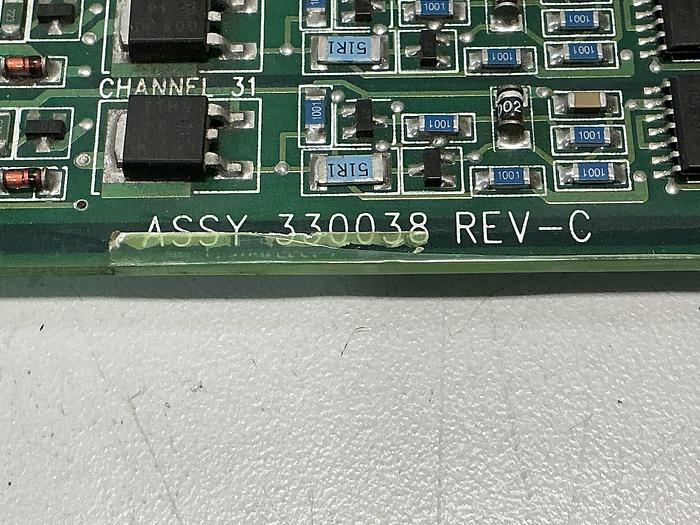 Used VAN DORN 330-038 Pathfinder DC Output Circuit Board 330038 Used