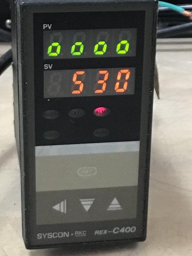 Used RKC Temperature Control REX-C400FJA3-MAN #143433