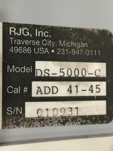 Used RJG INC. Dart Scanner DS-5000-C USED