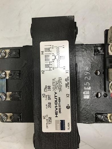 Used GENERAL SIGNAL .250 kVA Transformer T250TB #127273