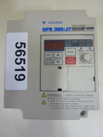 Used YASKAWA Drive CIMR-J7AM40P4 #56519