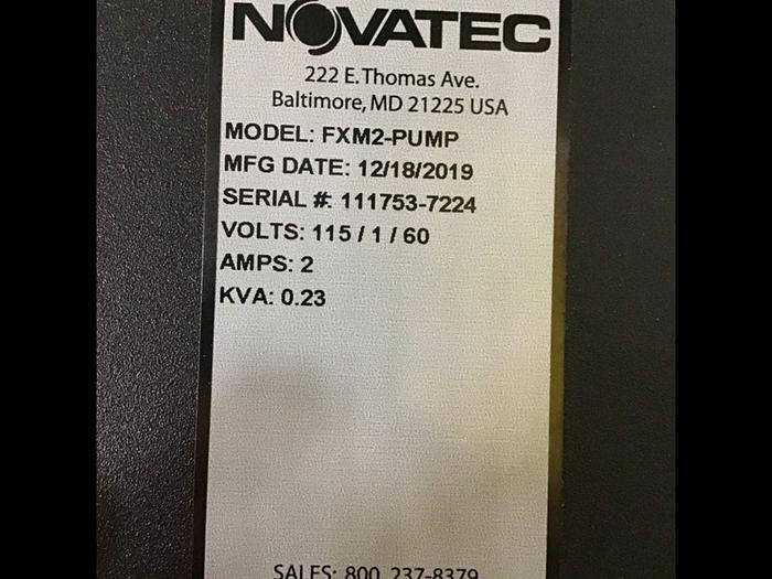 NOVATEC Material Handling Control FXM2-PUMP Used