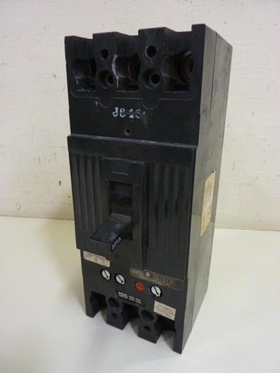 Used GENERAL ELECTRIC / GE 125 Amp Circuit Breaker TFJ236125WL USED