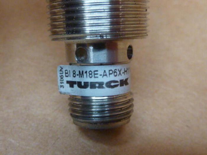 Used TURCK ELEKTRONIK Proximity Switch BI8-M18E-AP6X-H1141 #31520