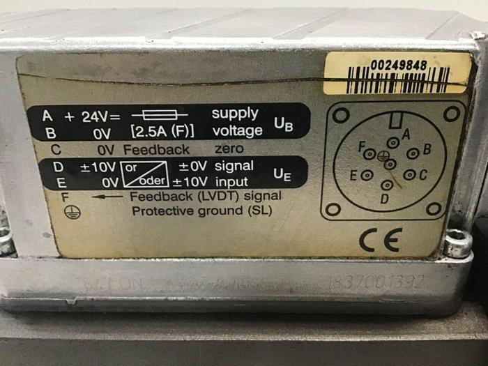 Used BOSCH Proportional Servo Valve 0 811 404 750 Used