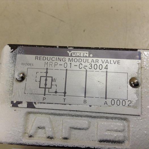 Used YUKEN Reducing Modular Valve MRP-01-C-3004 #72601