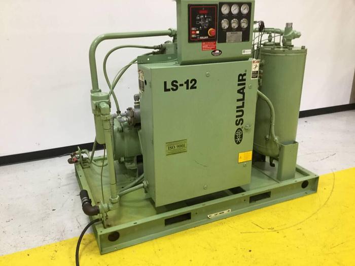 Used SULLAIR 50 HP Air Compressor LS12-50H/W/SUL Used