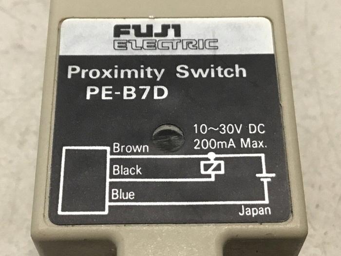 Used FUJI ELECTRIC Proximity Switch PE-B7D #128282