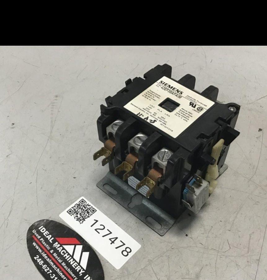 Used SIEMENS Contactor 42EF35AFAIM USED