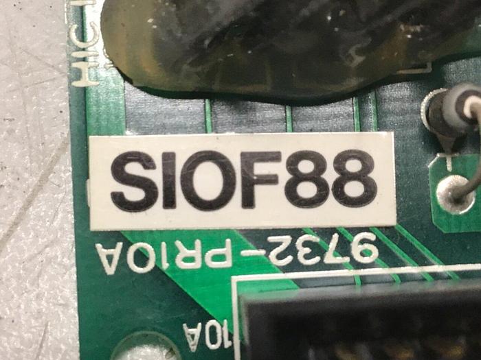 Used STAR AUTOMATION Circuit Board SIOF88 9732-PR10A #114246