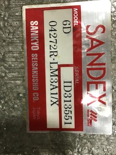 Used SANDEX Gear Box 6D04272R-LM3A1/X