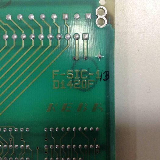 Used KEBA Circuit Board F-SIC-1/B D1420F Used