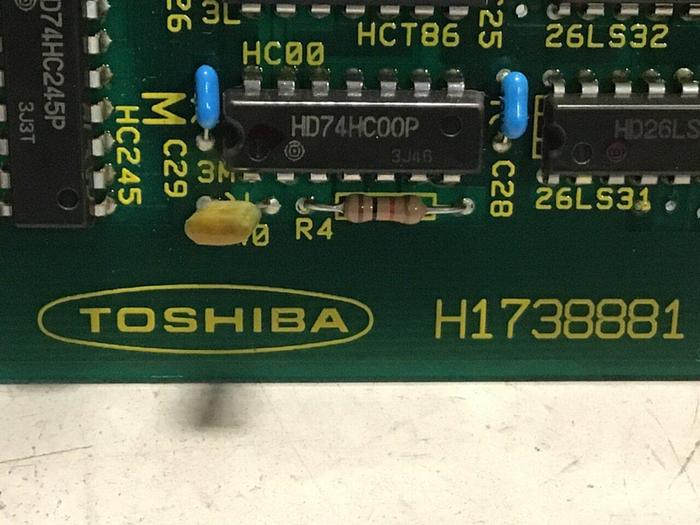 Used TOSHIBA Circuit Board H1738881 Used