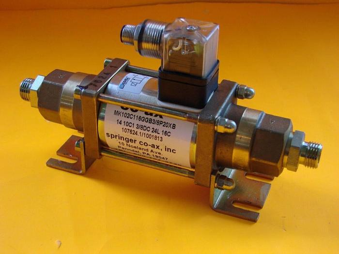 Used SPRINGER CO-AX Valve MK102C11GGB3/8P20XB #10495