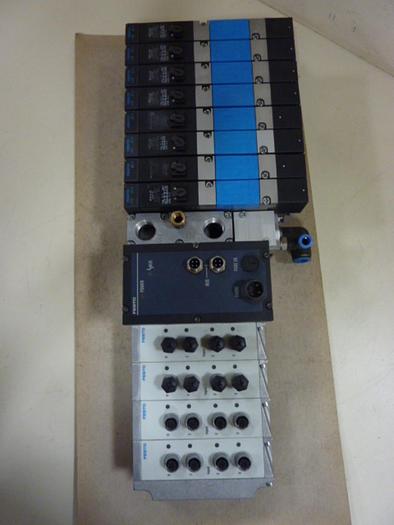 Used FESTO Control Block w/ Valves IFB8-03 #52798