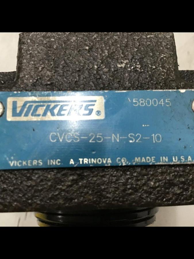 Used VICKERS Valve CVCS25NS210 Used #141480