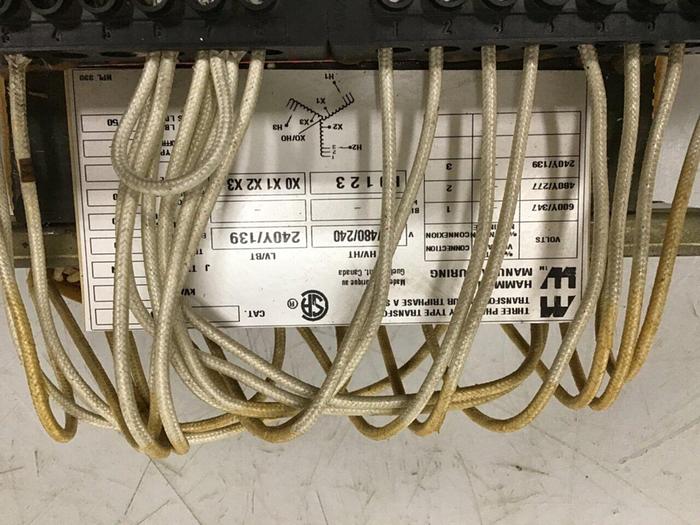 Used HAMMOND 4.0 kVA Transformer 145544 #101940