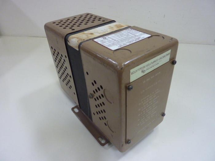 Used SOLA ELECTRIC Transformer Regulator 63-23-125-4 #46533