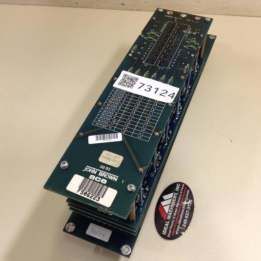 Used JOHN BROWN Circuit Board 10001811 #73124