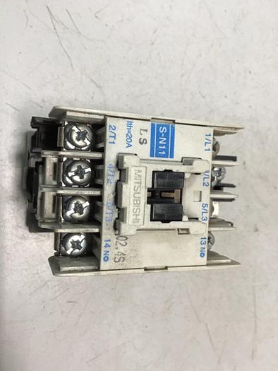 Used MITSUBISHI Magnetic Contactor S-N11 #124118