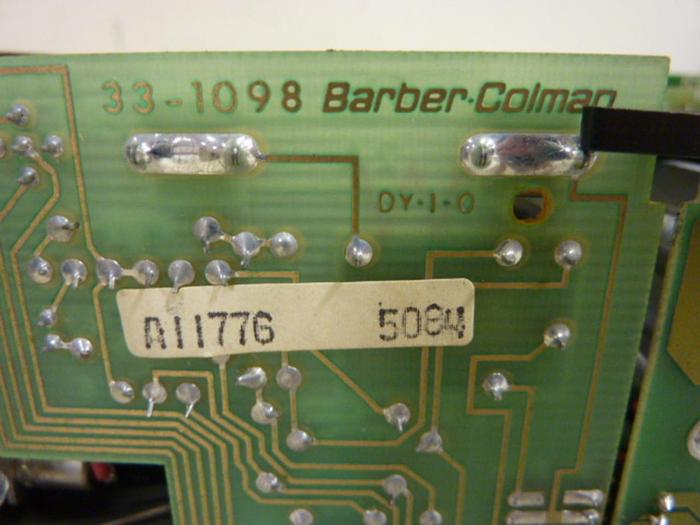 Used BARBER COLMAN Temperature Control 595A-00056-500-2-00 #51713