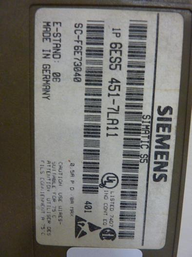 Used SIEMENS Digital Output Module 6ES5 451-7LA11 #57757