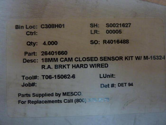 JBL Sensor Kit DD2T18B #28171