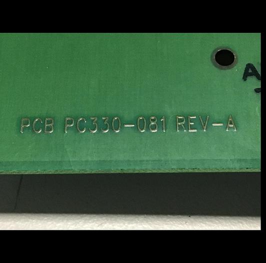 Used VAN DORN Communication Board PC330-081 330-081 Used