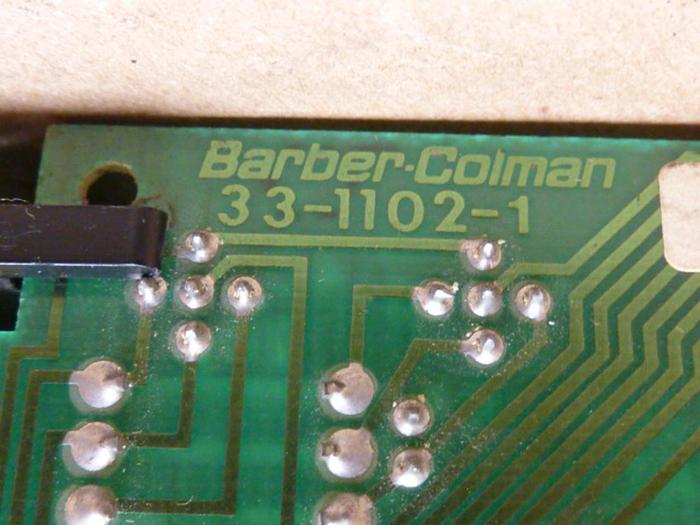 Used BARBER COLMAN Temperature Controller 585C-00056-000-0-05 #34498