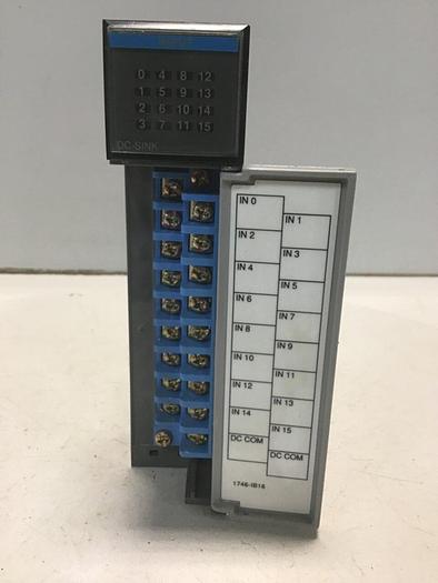 Used ALLEN BRADLEY Input Module 1746-IB16 SER C #127725