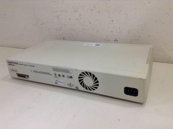 Used CABLETRON 10 Base-T Hub w/ Lanview SEHI-24 #75002