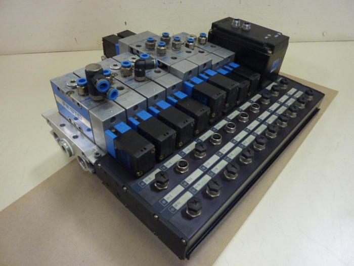 Used FESTO Control Block / Valve Terminal IFB8-02 #52837