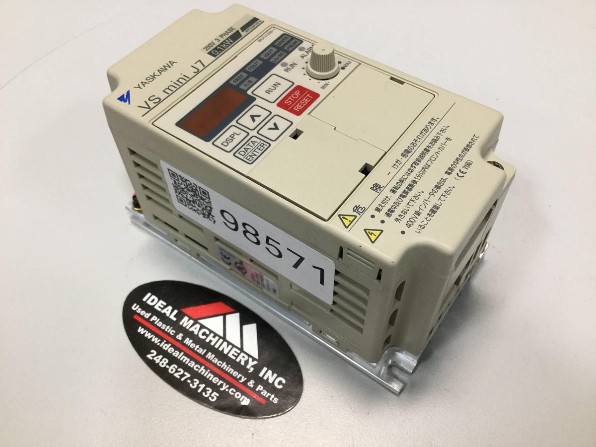 Used YASKAWA VS Mini J7 Inverter CIMR-J7AA20P1 USED