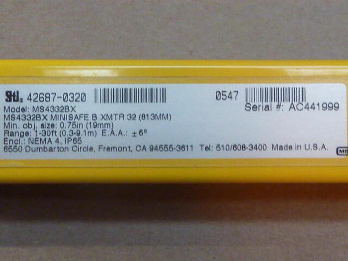 STI Light Curtain Transmitter MS4332BX #34700