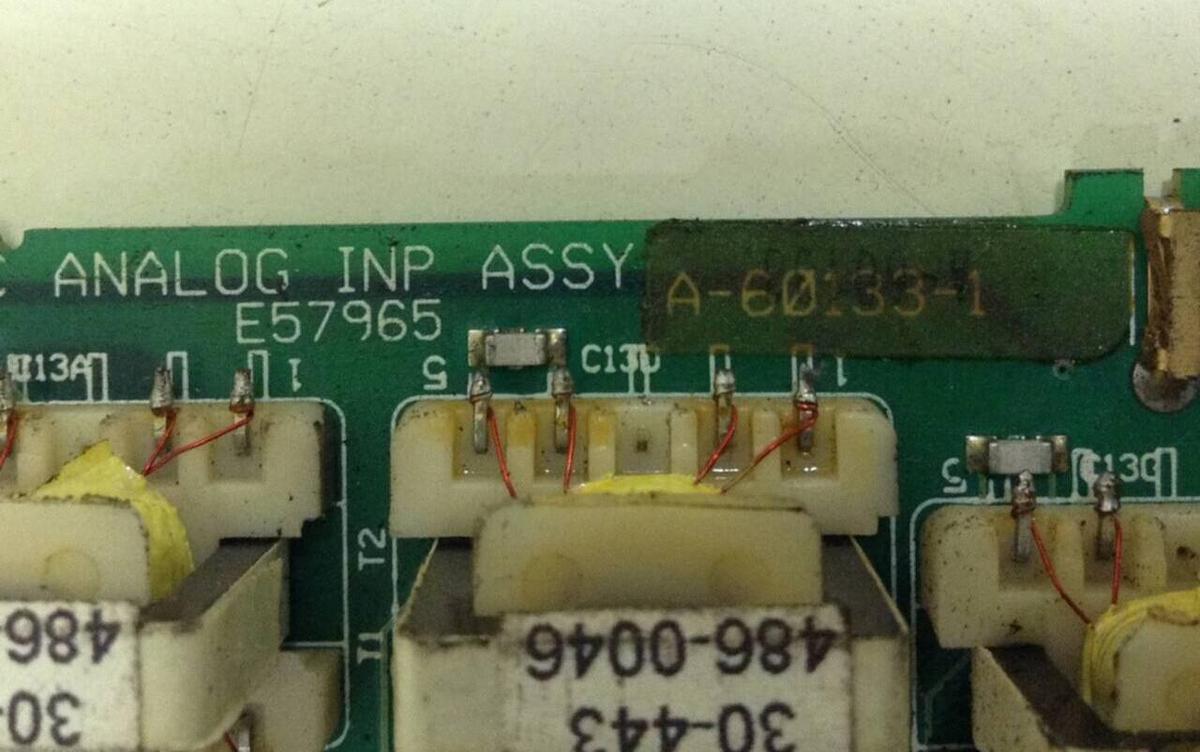 Used BARBER COLMAN Temperature Ctl Analog Board A-60133 USED