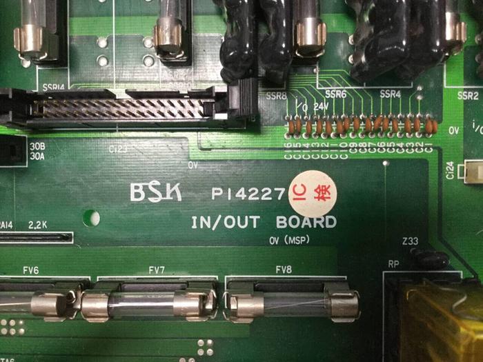 Used BSK Input/Output Board P14227 Used