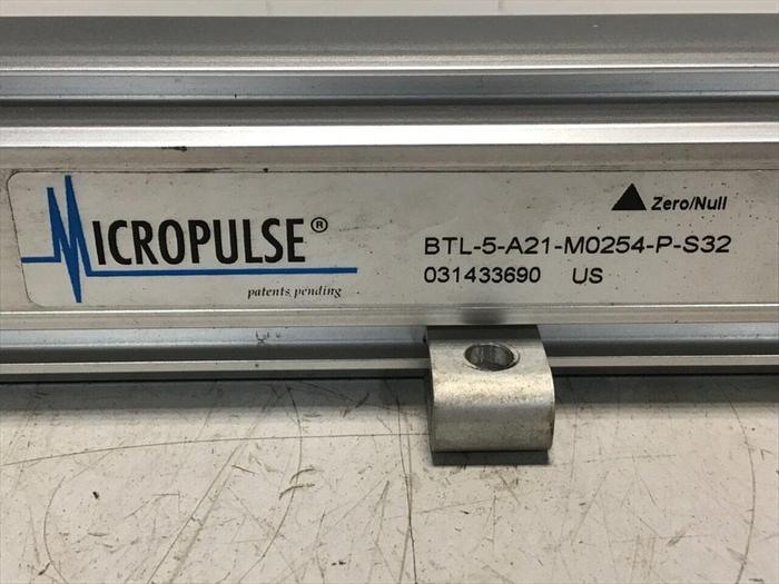 Used BALLUFF Linear Transducer BTL-5-A21-M0254-P-S32 #131045