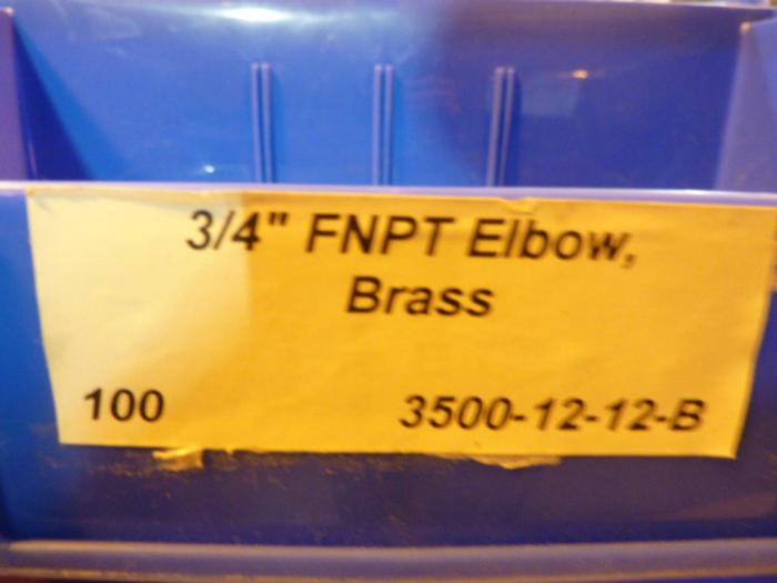 GENERIC Brass Elbow 3500-12-12-B #41544