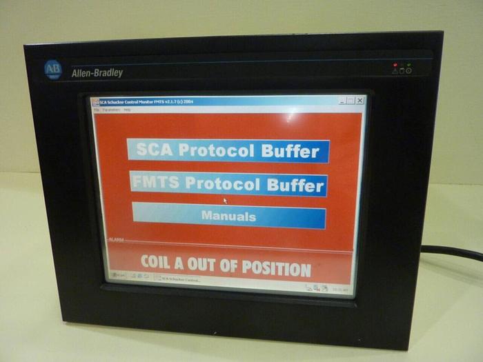 Used ALLEN BRADLEY Operator Interface 6181-IGDCBCZZZ SER B Used