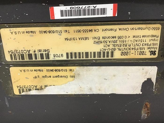 Used STI Safety Control Box 28333-0010 #140628