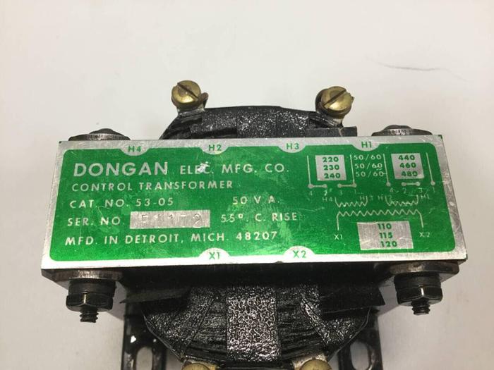 Used DONGAN 0.05 kVA Transformer 53-05 #97245