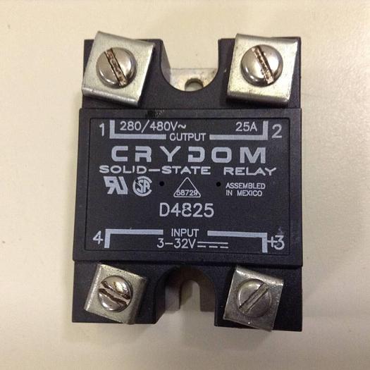 Used CRYDOM Solid State Relay D4825 #84469