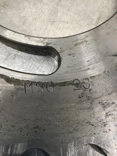 Used SUMITOMO Die Height Drive Gear M80-28 #136994