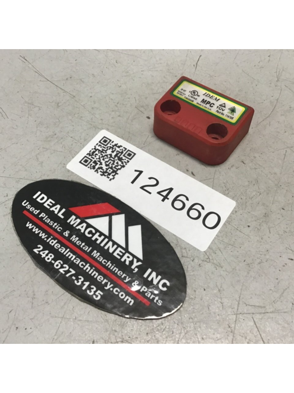 Used IDEM SAFETY SWITCHES Coded Miniature Switch 114105 USED