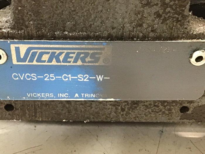 Used VICKERS Valve CVGC-3-W-125-10 #133045