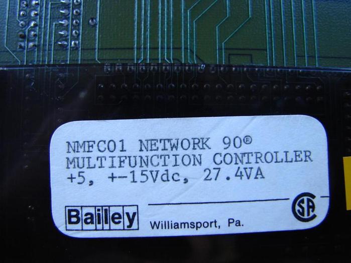 Used BAILEY CONTROLS Multi Function Controller NMFC01 USED