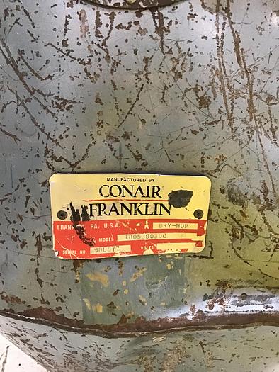Used CONAIR FRANKLIN Insulated Drying Hopper 1805390300 Used #144016