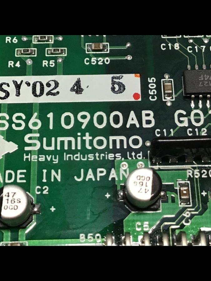 Used SUMITOMO Circuit Board CSS610900AB SA765510AD Used