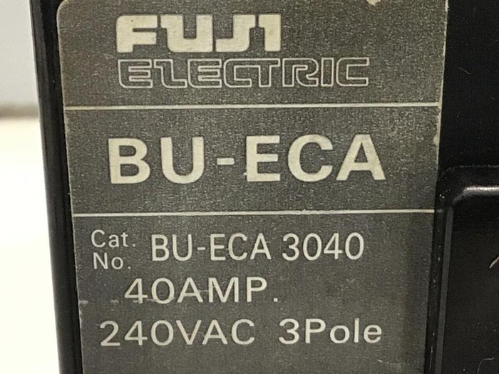 Used FUJI ELECTRIC Circuit Breaker BU-ECA3040 #119737