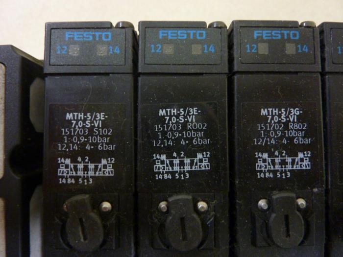 Used FESTO Control Block / Valve Terminal IFB13-03 Used